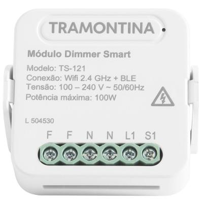 Módulo Dimmer Smart Controle Iluminação Inteligente com App e Voz Bivolt Tramontina