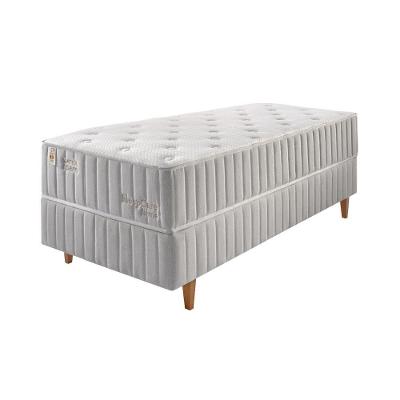 Colchão Solteiro King Mola Pu Latex D33 Antialérgico 96x203CM Latex Foam