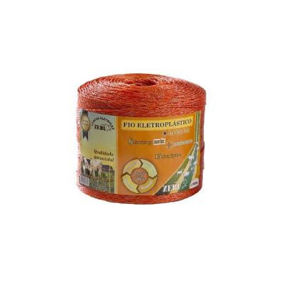 Fio para Cerca Elétrica EP500 com Alta Resistência Mecânica Laranja Zebu