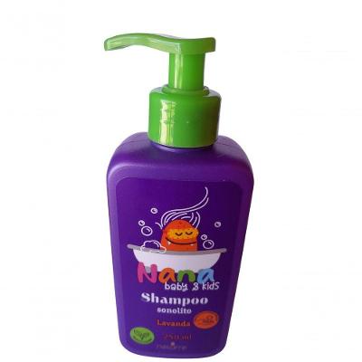 Shampoo Infantil Nana Baby & Kids com Extrato de Lavanda 250ML Roxo Naturre