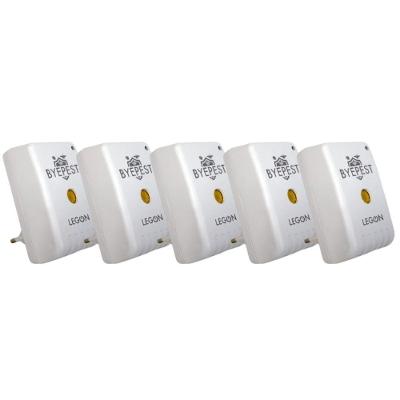 Repelente Eletrônico Bypest Tecnologia Ultrassônica Inofensivo Branco Byphasse 200M² Bivolt