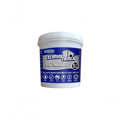 Selante Eliminetrinca Pré-moldado com Função Elástica Monocomponente Branco Selamix 1KG