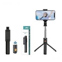 Bastão De Selfie Com Tripé Para Celular Com Controle Disparador K07 - 1