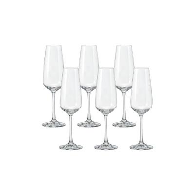 Taça para Espumante Aroma Preserva o Perlage Cristal Ecológico Design Sofisticado Transparente Haus