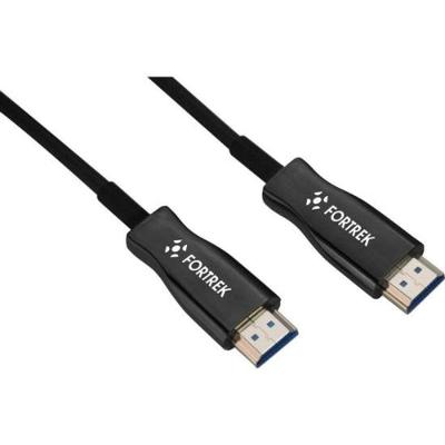 Cabo HDMI FK784C Áudio e Vídeo 4K Fibra Óptica Preto 40M Fortrek