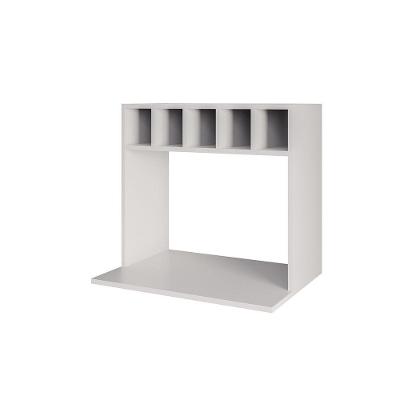Suporte para Micro-ondas Lisa MDP de Alta Qualidade Cozinha Branco SSX Multicoisas