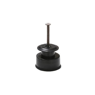 Roldana Isolada para Cerca Elétrica RD30 com Isolamento 33.000V Preto Zebu
