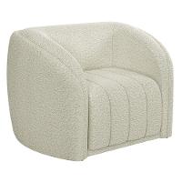 Kit Sofá 5 Lugares Para Sala Estar 332 Cm Com 01 Poltrona Lazio M03 Bouclê Bege Claro - Lyam Decor - 10