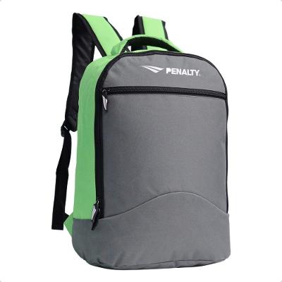 Mochila Penalty Esportivo Conforto 20L Verde 2 Bolsos Alca Manual Reforcada Costas Acolchoadas