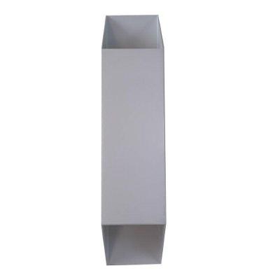 Arandela Vertical 502.80 para 1 Gu10 Alumínio Branco Bivolt Incolustre