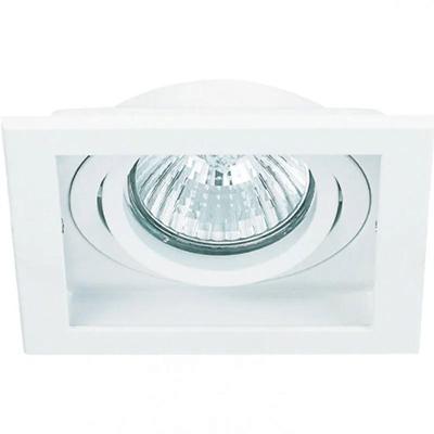 Spot Quadrado NS7301N Conecta com Moldura Branco Bella Iluminação 30CM