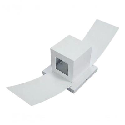 Arandela 2209 2 Fachos Aba Box Branca para 1 Lampada G9 Bivolt All Lux