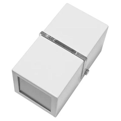Arandela RE.502.34 Facho Pequena com Friso G9 Branca Incolustre 8CM