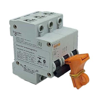Disjuntor Tripolar K32a3b20 20A Curva B 240-415V 6kA Bivolt Merlin Gerin