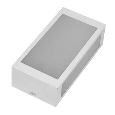 Arandela Externa 552.48 Mini 02A P-1xE27 com Alumínio Branco Incolustre