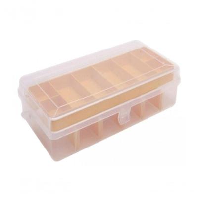 Estojo Multiuso EP-111 com Divisórias Reguláveis e Bandeja Organizador para Escritório Preto Emifran