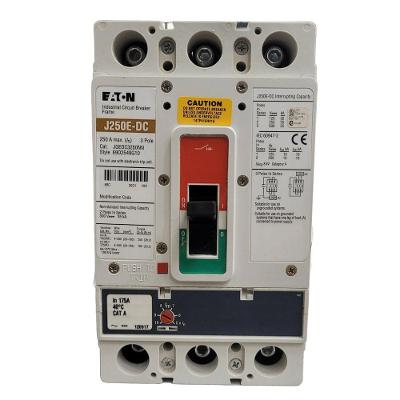 Disjuntor Caixa Moldada JGEDC3175FAGAIU4 Tripolar 175A 600VCC Bivolt Eaton
