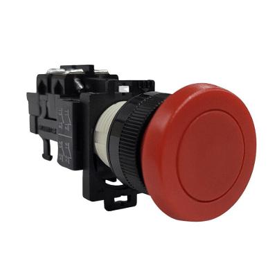 Botão Cogumelo CM1BC11R para Emergência 1NAF Bivolt Vermelho Eaton