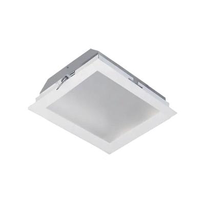 Plafon Embutir Slim 896.57 com Design Discreto Branca Incolustre 35CM 4XE27 Bivolt