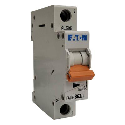Disjuntor FAZ6-B63-1-SA Curva B 63A 10kA Monopolar Inox Eaton