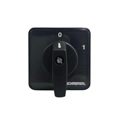Chave Comutadora Liga Desliga RT16-H4B03 16A 90° Preto Ace Schmersal 48X48MM