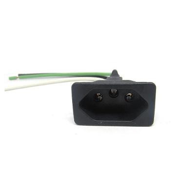 Tomada Tripolar TPA2-3 E6F 10A com Poço Interno Bivolt Preto Margirius