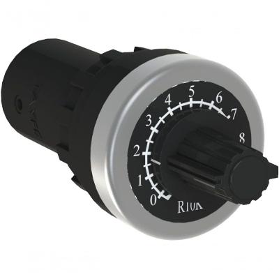 Chave Potenciometro Ref.1147701 Precisao 22MM Bivolt 250V IP66 Inox 5K Brasiltec
