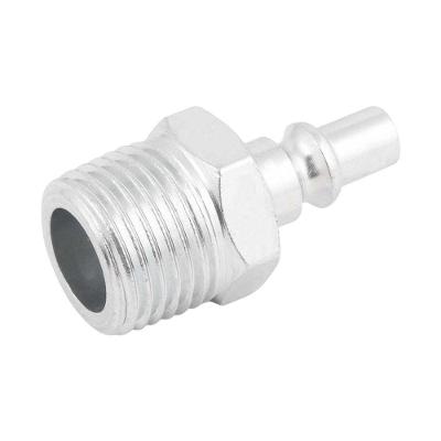 Conector 1-4 com Rosca Macho 1-2 NPT 51.14.012.000 para Ar Comprimido com Acabamento Zincado Vonder