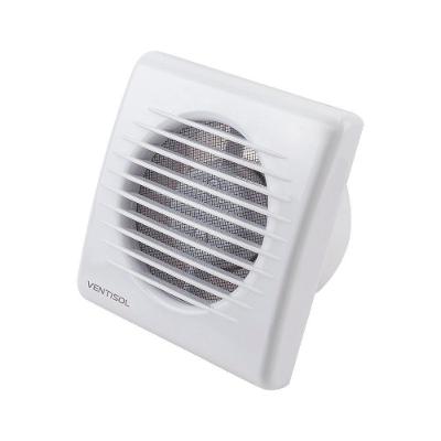 Exaustor Ventisol EXB para Banheiros Até 6m2 com Tela Protetora Branco 100MM