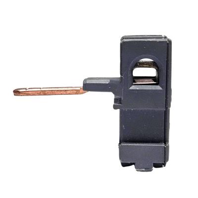 Terminal Conector Barramento 14885 1x25MM com Fixação Segura Preto Merlin Gerin