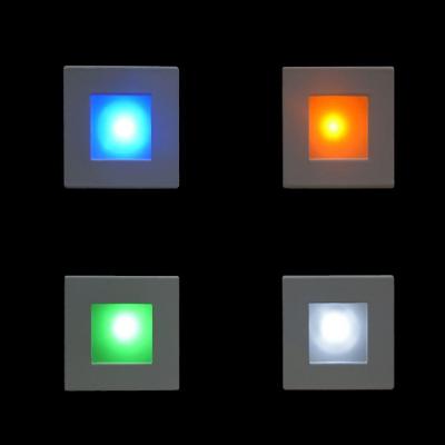 Arandela Balizador Embutir para 1 LED MF 17701 Branco Metal Técnica
