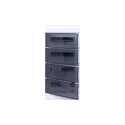 Quadro de Distribuição Ourobox 48 Disjuntores com Barramento Neutro e Terra Branco Steck SCS48PTB