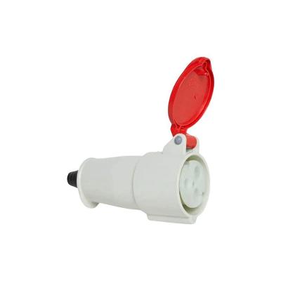 Tomada Industrial Móvel N3259 32A 2P+T IP44 6H Vermelho Steck
