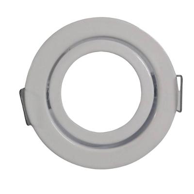 Spot Dicroica Embutir EL048 Orientável Plano para AR48 Branco Ella