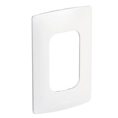 Placa 3 Postos 2x4 Nereya para Interruptor Branco Pial Ref.663250 Bivolt