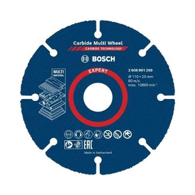 Disco de Serra 2.608.901.200 para Madeira com Tecnologia Carbide e Corte em Plástico Bosch 110MM
