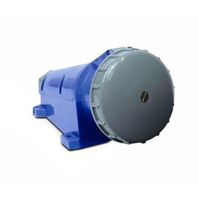 Tomada Industrial Sobrepor S4009W 16A 3P+T IP67 9H Azul 220V 250V Steck