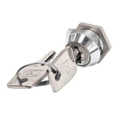 Fechadura Metálica PLA18Y90 com Trava de Embutir Acionamento por Chave para Porta de Madeira Inox