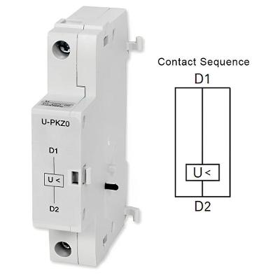 Relé de Proteção Contra Subtensão U-PKZ0 380VCA 50HZ Alta Confiabilidade Eaton