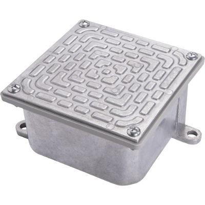 Caixa de Passagem E007010010 com IP65 e Tampa Reversível Cinza Wetzel