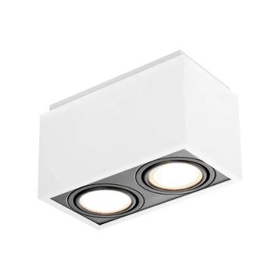 Plafon IN40132BTPT Sobrepor para 2 Lâmpadas E27 PAR20 Branco Newline Iluminação