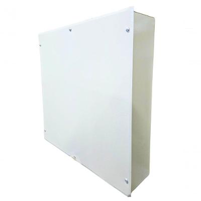 Caixa de Passagem 500x500x120mm Embutir com Bivolt Branca Max Metalúrgica