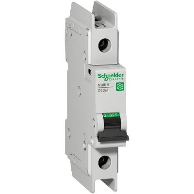 Disjuntor Modular C60BP Monopolar Curva C 10kA 4A Cinza Schneider