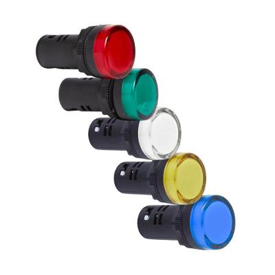 Sinalizador Led SLDS24 Max Botton 22,5MM 24VCA-CC IP-65 Bivolt Amarelo Steck