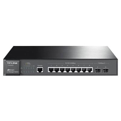 Switch Gerenciável L2 TL-SG3210 com 8 Portas Gigabit e 2 Slots SFP TP-Link