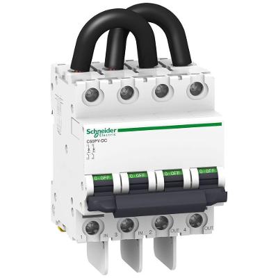 Disjuntor Modular C60PV-DC 10A Curva B 800V CC para Fotovoltaica Branco Schneider Electric
