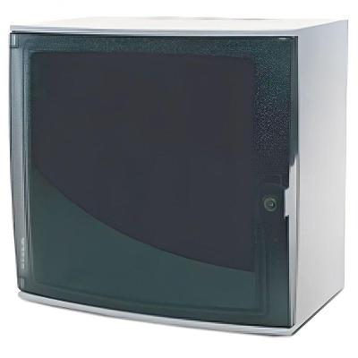 Quadro de Distribuição S024331K 24 Disjuntores Sobrepor Porta Transparente Inox Steck