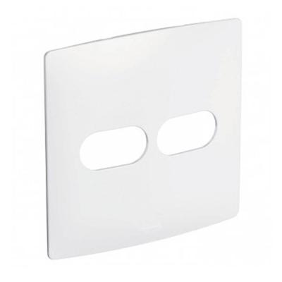Placa 1+1 Posto 4x4 Nereya Design Moderno Branco Pial 663410 Bivolt