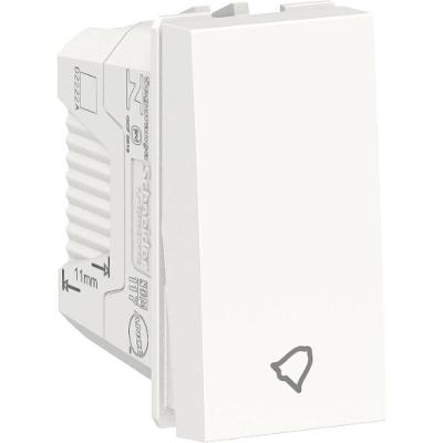 Módulo Pulsador Campainha Orion 10A 250VCA Antibacteriano Branco Schneider