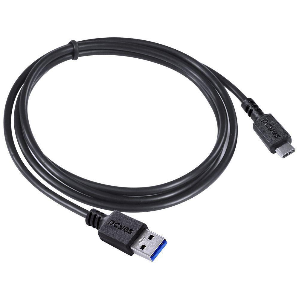 Cabo Para Celular Smartphone Usb Tipo C Para Usb A 3.0 1 Metro Preto - P3Uacp-1 - 5